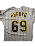 Bronson Arroyo Autographed Authentic Pirates Jersey - Player's Closet Project