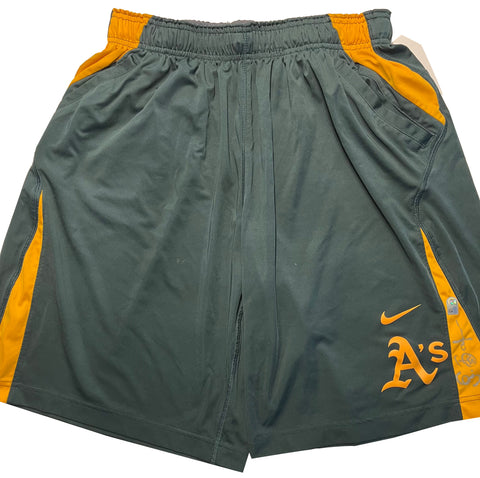 Grant Balfour Autographed A's Shorts - Player's Closet Project