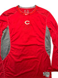 Bronson Arroyo Autographed Authentic Warm Up Shirt - Player's Closet Project