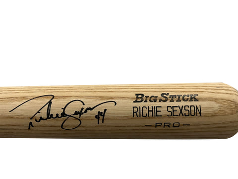 Richie Sexson Autographed Bat - Player's Closet Project