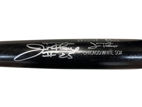 Jim Thome Autographed Game Used Bat - Player's Closet Project