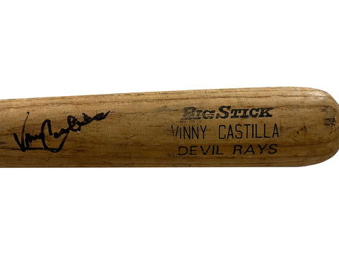 Vinny Castilla Autographed Bat - Player's Closet Project