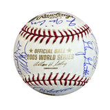 2005 World Series Game 4 Houston Astros Team Signed Baseball - Player's Closet Project