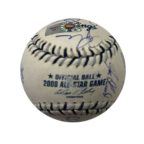 2008 ASG Various Players Signed Baseball - Player's Closet Project