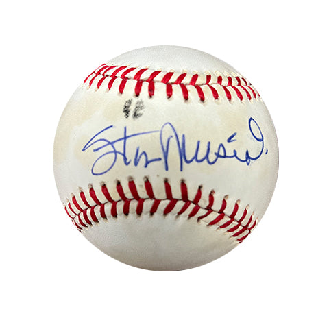 Stan Musial Autographed Baseball - Player's Closet Project