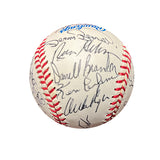 1989 Cleveland Indians Old Timers Game Autographed Baseball - Player's Closet Project