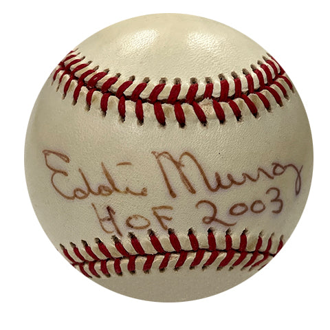 Eddie Murray "HOF 2003" Autographed Baseball - Player's Closet Project