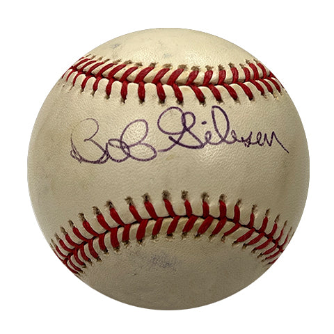 Bob Gibson Autographed Baseball - Player's Closet Project