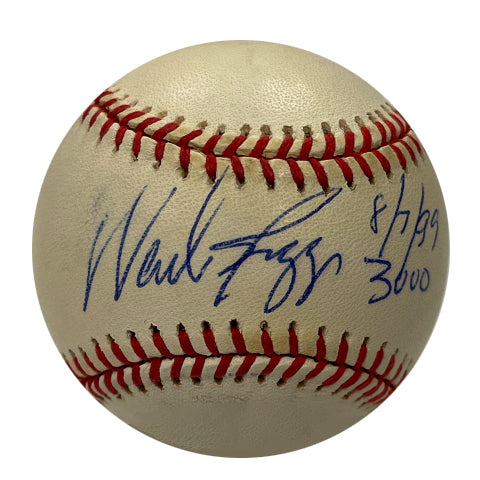 Wade Boggs "3000 8/7/99" Autographed Baseball - Player's Closet Project