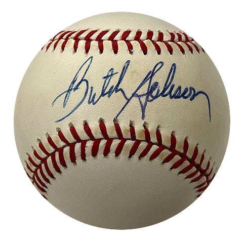 Butch Hobson Autographed Baseball - Player's Closet Project