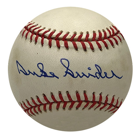 Duke Snider Autographed Baseball - Player's Closet Project