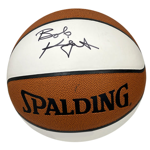 Bobby Knight Autographed Spalding Basketball - Player's Closet Project