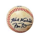 Various Boston Red Sox Players Autographed Baseball - Player's Closet Project