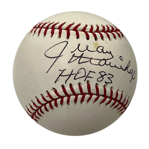 Juan Marichal "HOF 83" Autographed Baseball - Player's Closet Project