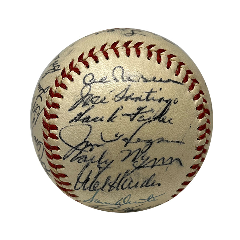 1955 Cleveland Indians Autographed Baseball - Player's Closet Project (PSA/DNA Authenticated)
