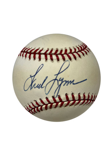 Fred Lynn Autographed Baseball - Player's Closet Project