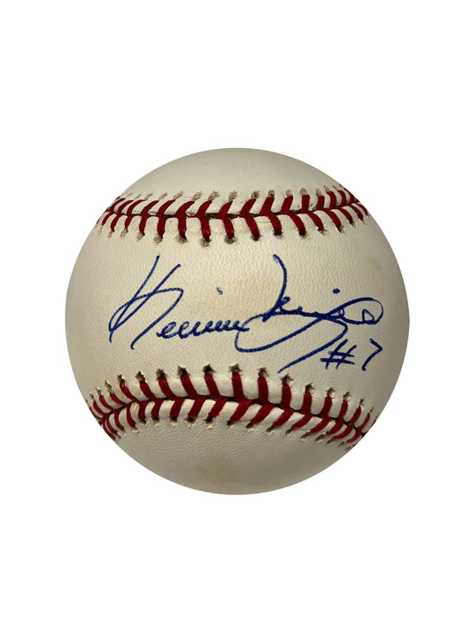 Kevin Mitchell Autographed Baseball - Player's Closet Project