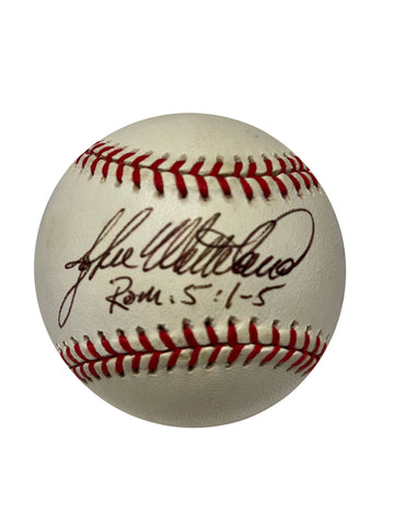John Wetteland Autographed Baseball - Player's Closet Project