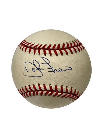 John Franco Autographed Baseball - Player's Closet Project
