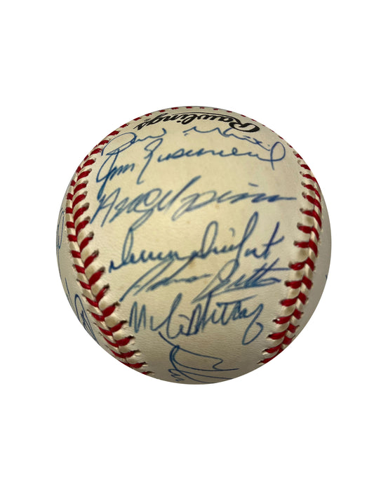 2000 Los Angeles Dodgers Team Signed Baseball - Player's Closet Project