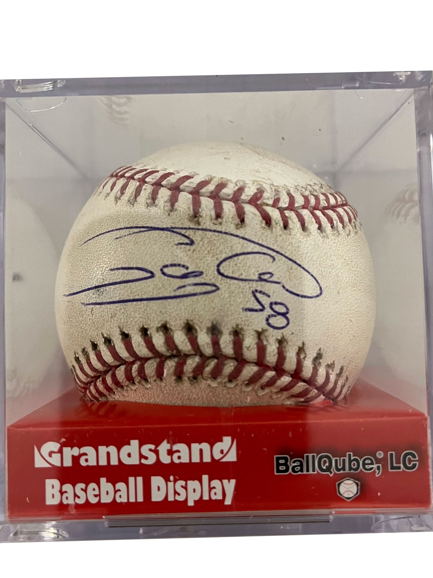 Armando Galarraga Autographed Baseball - Player's Closet Project