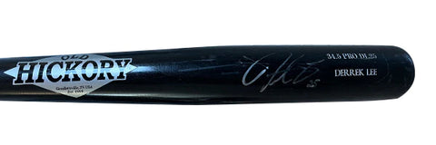 Derrek Lee Autographed Bat - Player's Closet Project