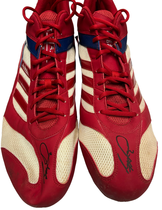 Ryan Howard Autographed Adidas Cleats - Player's Closet Project