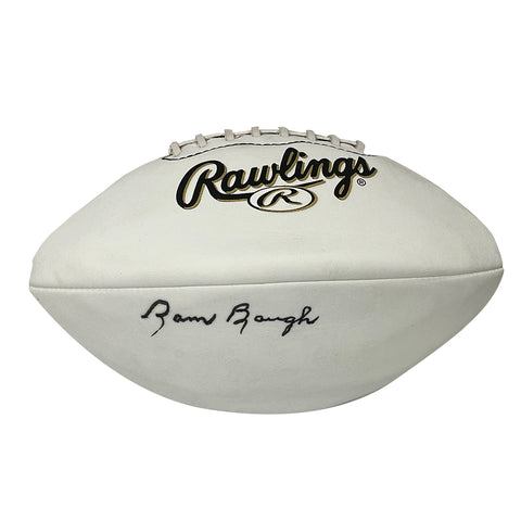 Sammy Baugh Autographed Rawlings Football - Player's Closet Project