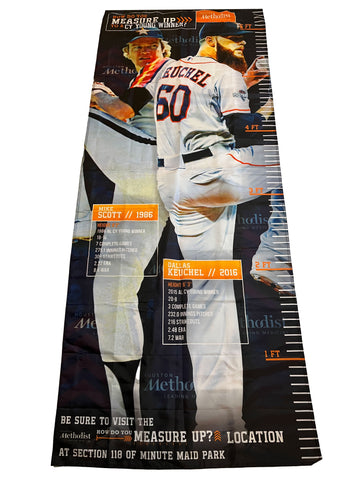 Dallas Keuchel and Mike Scott Large Flag - Player's Closet Project