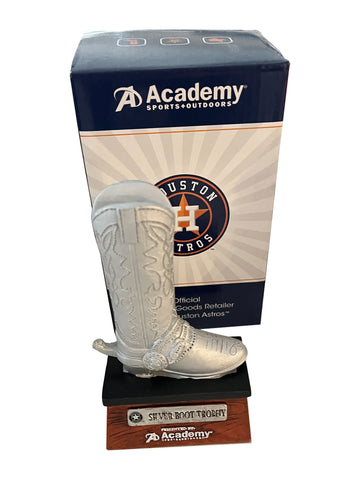 Houston Astros Silver Boot Trophy - Player's Closet Project