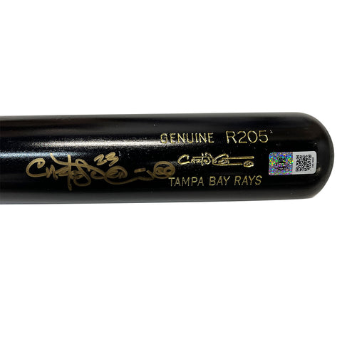 Carlos Pena Autographed Game Used Louisville Slugger Rays Bat - Player's Closet Project