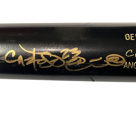 Carlos Pena Autographed Game Los Angeles Angels of Anaheim Used Bat - Player's Closet Project
