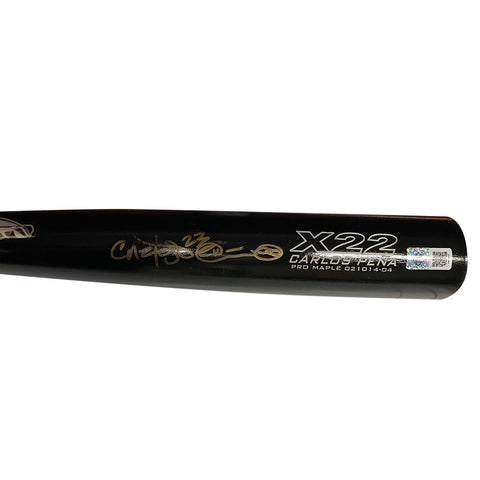 Carlos Pena Autographed Game Used Zinger Bat - Player's Closet Project