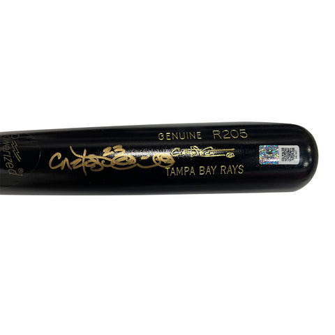 Carlos Pena Autographed Game Used Tampa Bay Rays Bat - Player's Closet Project