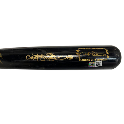 Carlos Pena Autographed Game Used Louisville Slugger Royals Bat - Player's Closet Project