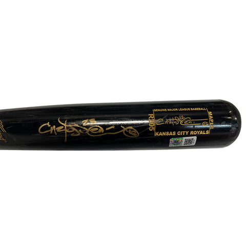 Carlos Pena Autographed Game Used Louisville Slugger Royals Bat - Player's Closet Project