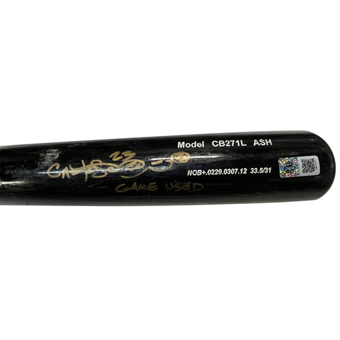 Carlos Pena Autographed Game Used Chandler Bat - Player's Closet Project