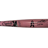 Carlos Pena Autographed Game Used Tampa Bay Rays Pink Bat - Player's Closet Project