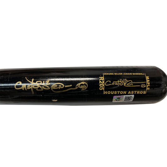 Carlos Pena Autographed Game Used Louisville Slugger Astros Bat - Player's Closet Project