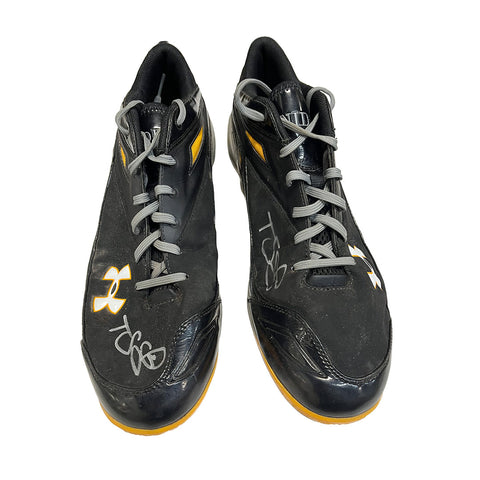 Travis Snider Autographed Game Used Cleats - Player's Closet Project