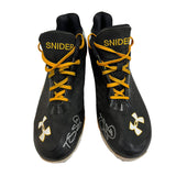 Travis Snider Autographed Game Used Cleats - Player's Closet Project