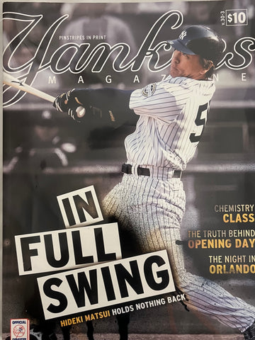 Hideki Matsui New York Yankees Magazine - Player's Closet Project