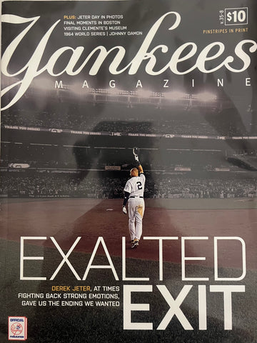 Derek Jeter Exalted Exit New York Yankees Magazine - Player's Closet Project