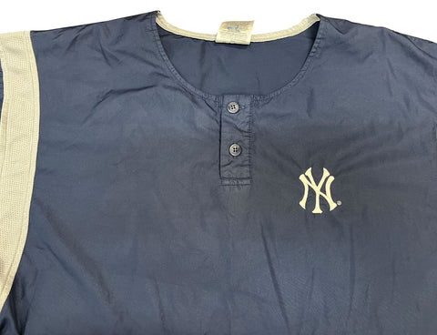 Tim Scott Game Worn New York Yankees Warm Up Pullover - Player's Closet Project