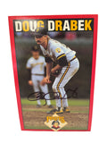 Doug Drabek Autographed Postcard - Player's Closet Project