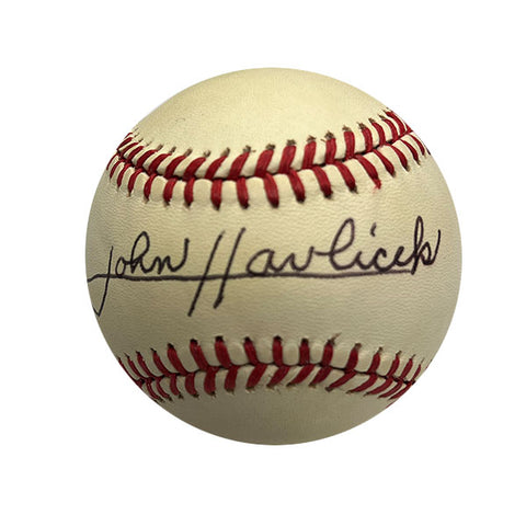 John Havlicek Autographed Baseball - Player's Closet Project