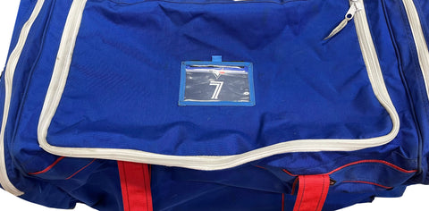 Bradley Zimmer #7 Toronto Blue Jays Team Issued Travel Bag - Player's Closet Project