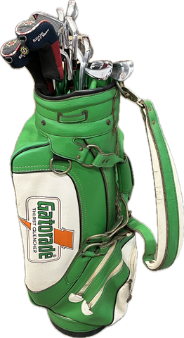 Doug Drabek Gatorade Golf Bag & Dave Righetti Set of Ben Hogan Golf Clubs - Player's Closet Project