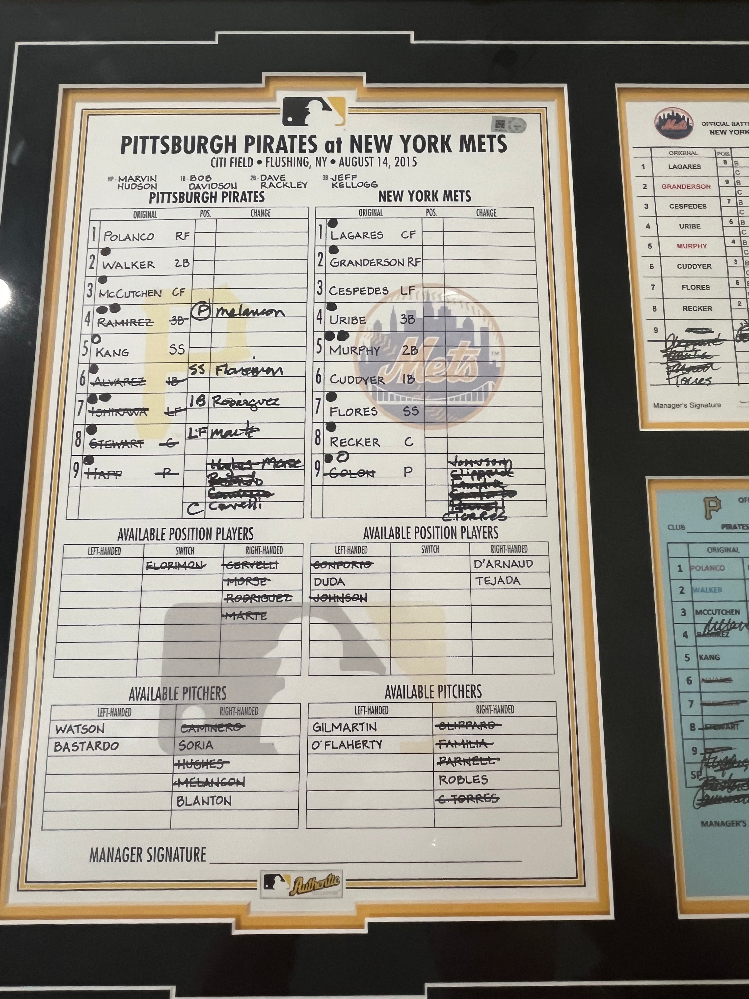 Authentic Autographed Memorabilia 