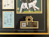 Clint Hurdle Framed Autographed 400th Victory as Pirates Manager Game Used Lineup Card - Player's Closet Project